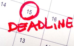 Tax extension deadline