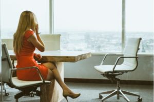 woman in office planning for equity partners