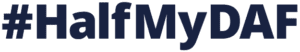 #HalfMyDAF logo